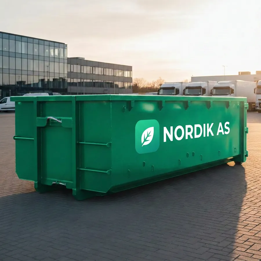 22 m³ krokcontainer fra Nordik